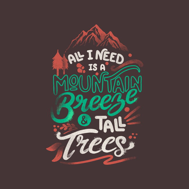 Mountain Breeze And Tall Trees-Womens-Basic-Tee-tobefonseca
