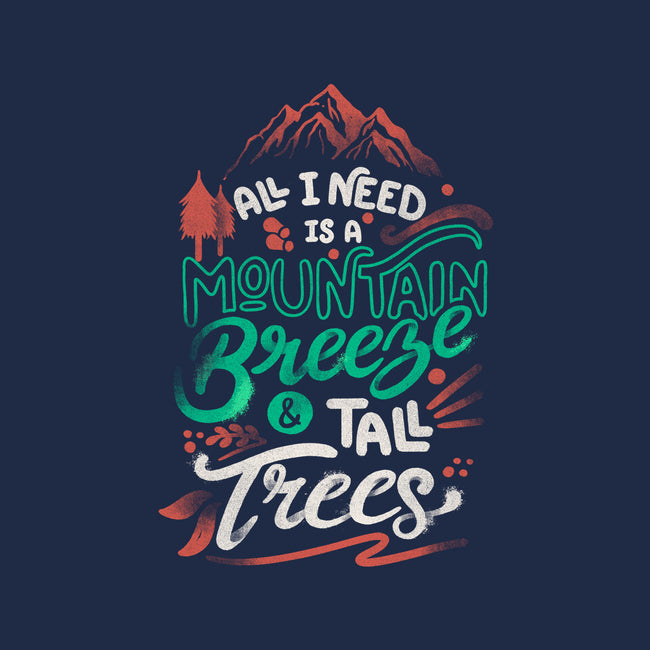 Mountain Breeze And Tall Trees-Womens-Basic-Tee-tobefonseca