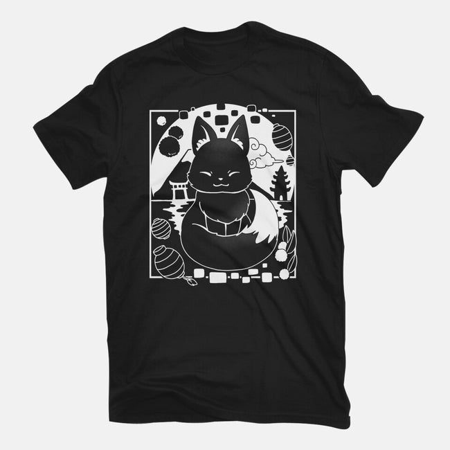 Fox Lantern-Womens-Basic-Tee-Vallina84