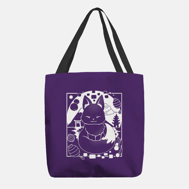 Fox Lantern-None-Basic Tote-Bag-Vallina84