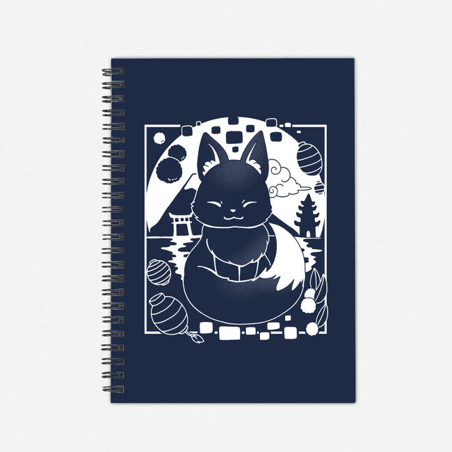 Fox Lantern-None-Dot Grid-Notebook-Vallina84