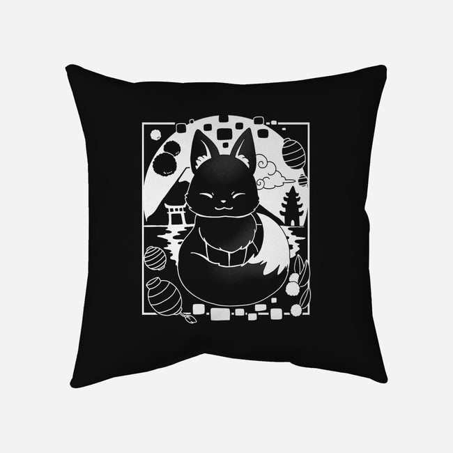 Fox Lantern-None-Removable Cover w Insert-Throw Pillow-Vallina84