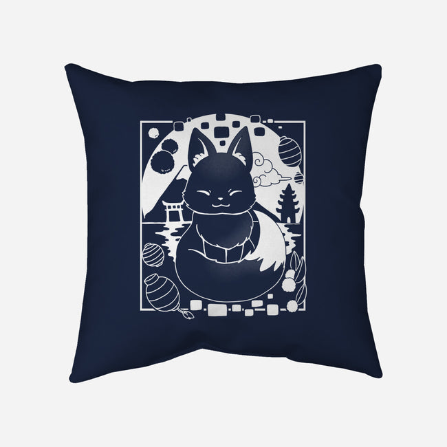 Fox Lantern-None-Removable Cover w Insert-Throw Pillow-Vallina84