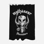 Mythosaur-None-Polyester-Shower Curtain-CappO