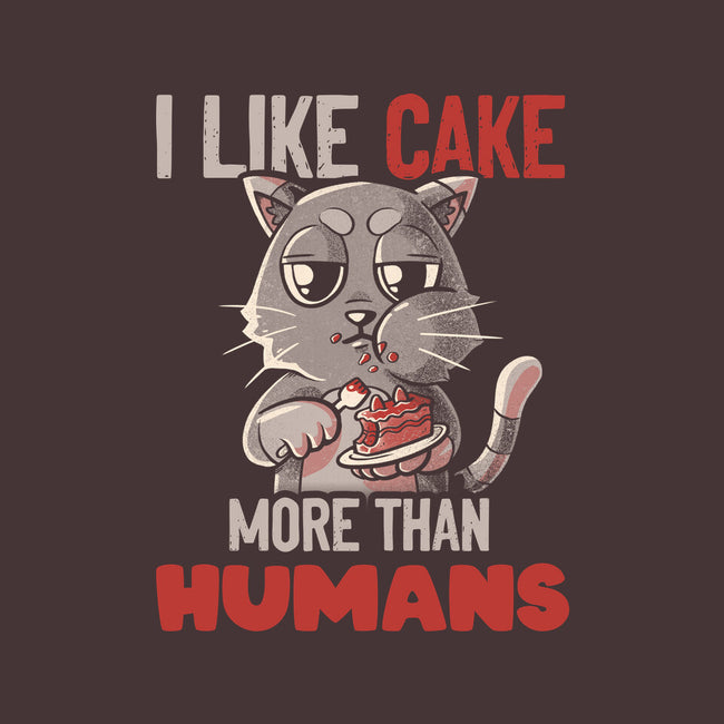 I Like Cake More Than People-None-Beach-Towel-tobefonseca