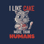 I Like Cake More Than People-Cat-Basic-Pet Tank-tobefonseca