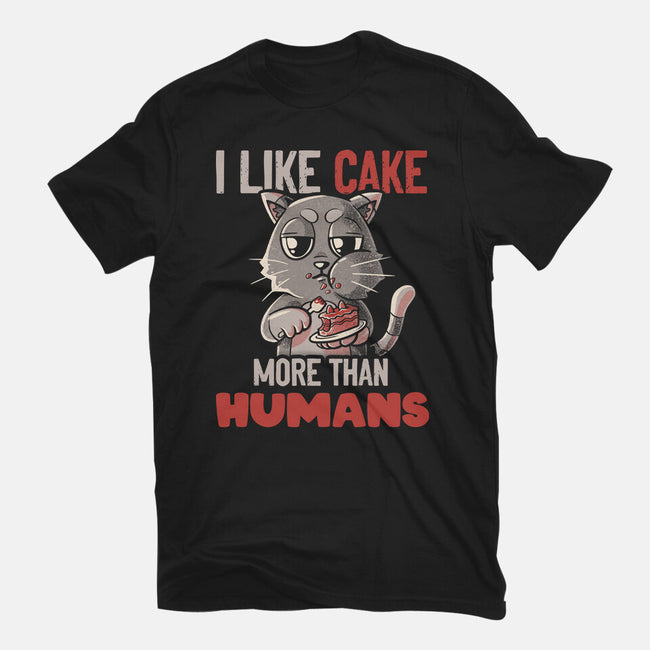 I Like Cake More Than People-Womens-Basic-Tee-tobefonseca