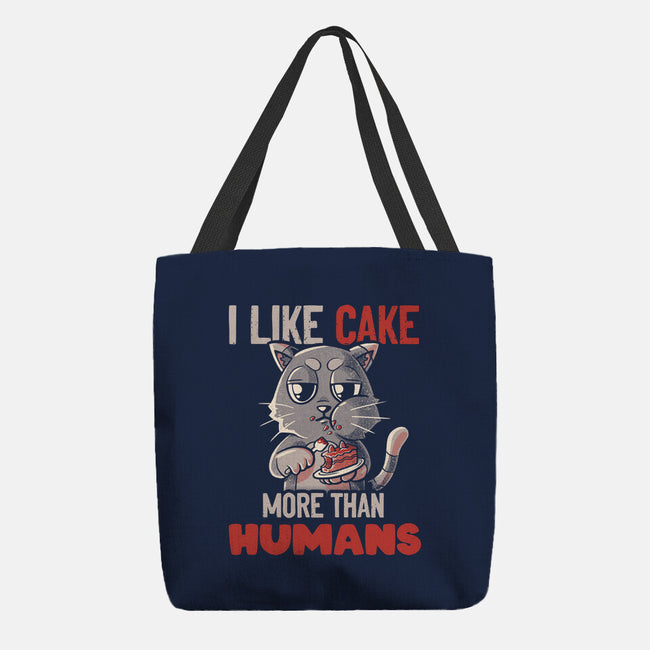 I Like Cake More Than People-None-Basic Tote-Bag-tobefonseca