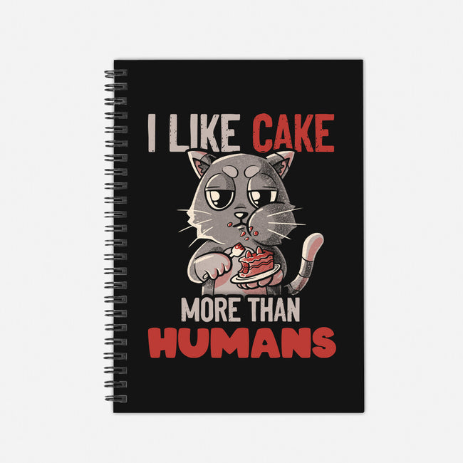 I Like Cake More Than People-None-Dot Grid-Notebook-tobefonseca
