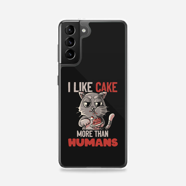 I Like Cake More Than People-Samsung-Snap-Phone Case-tobefonseca