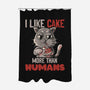 I Like Cake More Than People-None-Polyester-Shower Curtain-tobefonseca