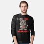 I Like Cake More Than People-Mens-Long Sleeved-Tee-tobefonseca
