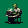 Braindead Office Job-Mens-Heavyweight-Tee-MrScottBlack