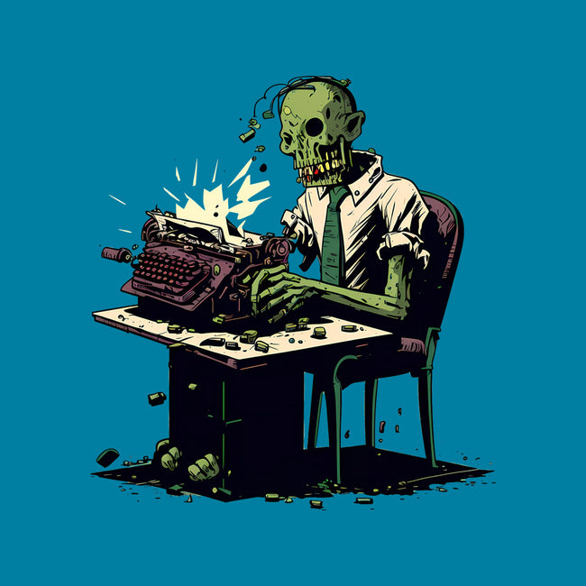 Braindead Office Job-Womens-Basic-Tee-MrScottBlack