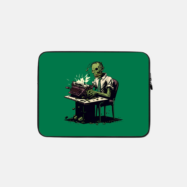 Braindead Office Job-None-Zippered-Laptop Sleeve-MrScottBlack
