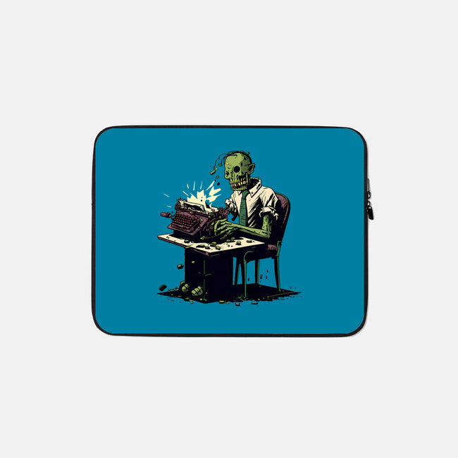 Braindead Office Job-None-Zippered-Laptop Sleeve-MrScottBlack