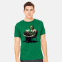 Braindead Office Job-Mens-Heavyweight-Tee-MrScottBlack
