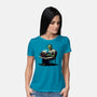 Braindead Office Job-Womens-Basic-Tee-MrScottBlack