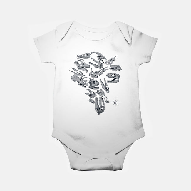 Isla Nublar Skulls-Baby-Basic-Onesie-Claudia