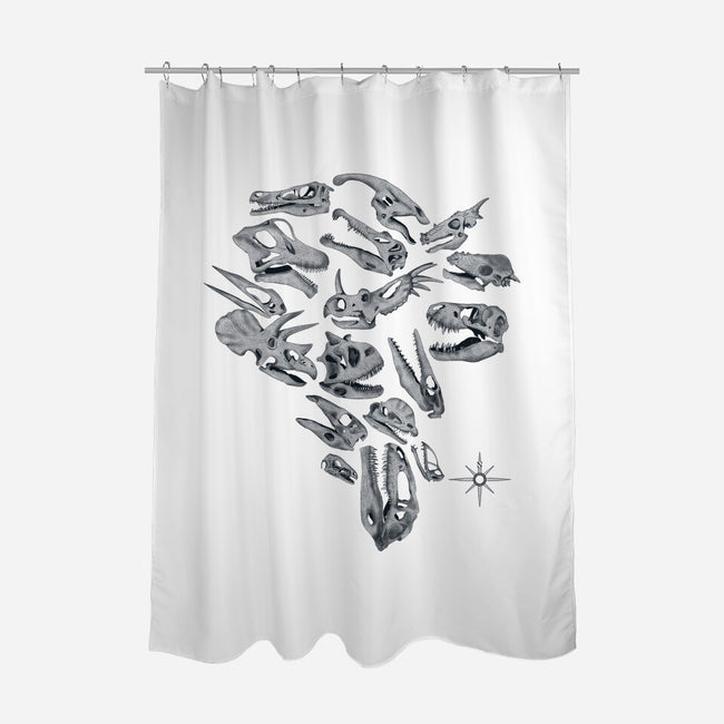 Isla Nublar Skulls-None-Polyester-Shower Curtain-Claudia