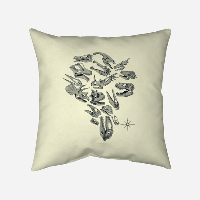 Isla Nublar Skulls-None-Removable Cover-Throw Pillow-Claudia