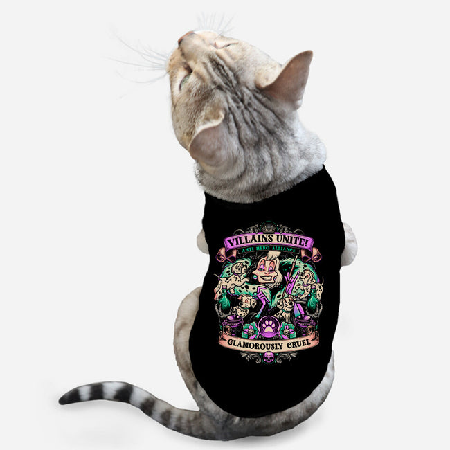 Glamorously Cruel-Cat-Basic-Pet Tank-momma_gorilla