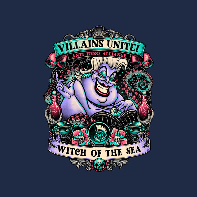 Witch Of The Sea-Womens-Basic-Tee-momma_gorilla