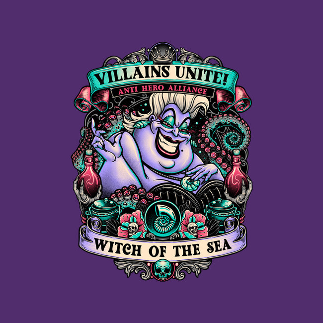 Witch Of The Sea-Womens-Fitted-Tee-momma_gorilla