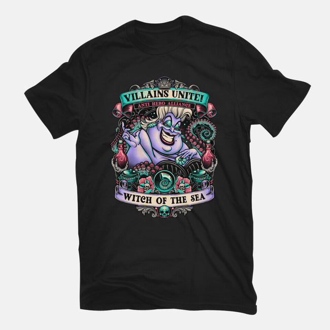 Witch Of The Sea-Mens-Basic-Tee-momma_gorilla