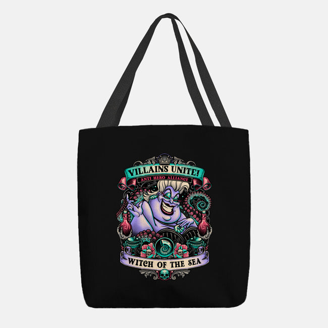 Witch Of The Sea-None-Basic Tote-Bag-momma_gorilla