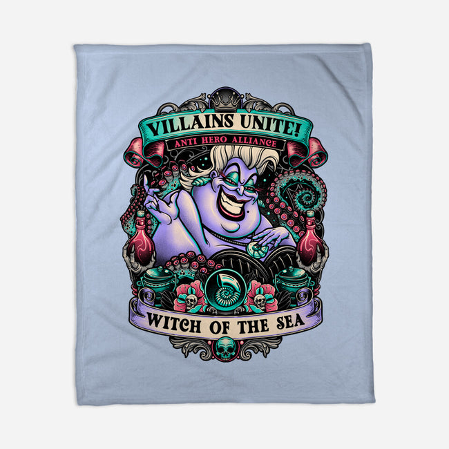 Witch Of The Sea-None-Fleece-Blanket-momma_gorilla