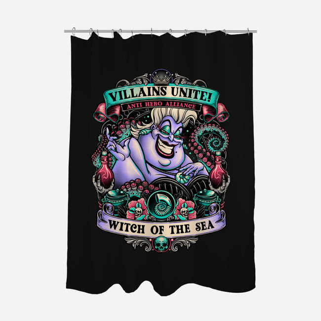 Witch Of The Sea-None-Polyester-Shower Curtain-momma_gorilla