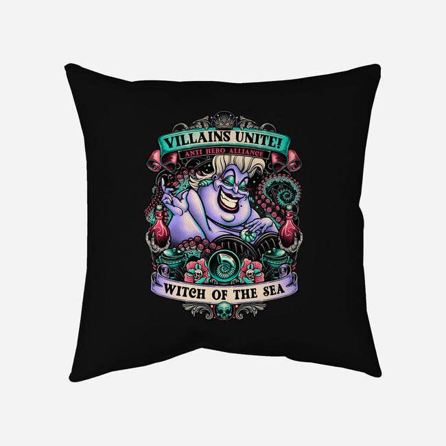 Witch Of The Sea-None-Removable Cover w Insert-Throw Pillow-momma_gorilla