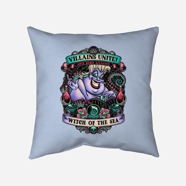 Witch Of The Sea-None-Removable Cover w Insert-Throw Pillow-momma_gorilla