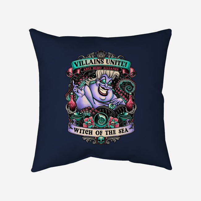 Witch Of The Sea-None-Removable Cover w Insert-Throw Pillow-momma_gorilla