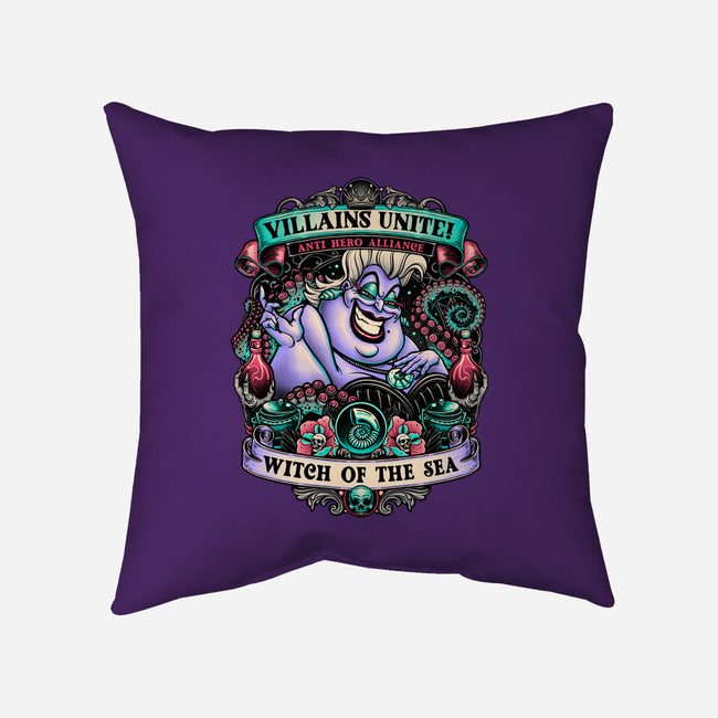 Witch Of The Sea-None-Removable Cover w Insert-Throw Pillow-momma_gorilla