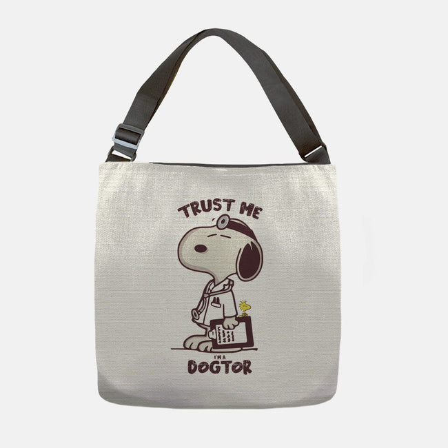 I'm A Dogtor-None-Adjustable Tote-Bag-turborat14