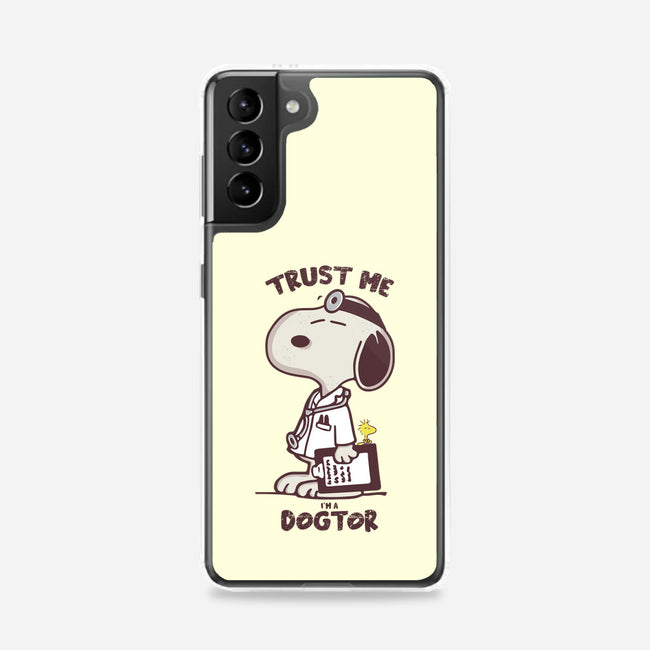 I'm A Dogtor-Samsung-Snap-Phone Case-turborat14