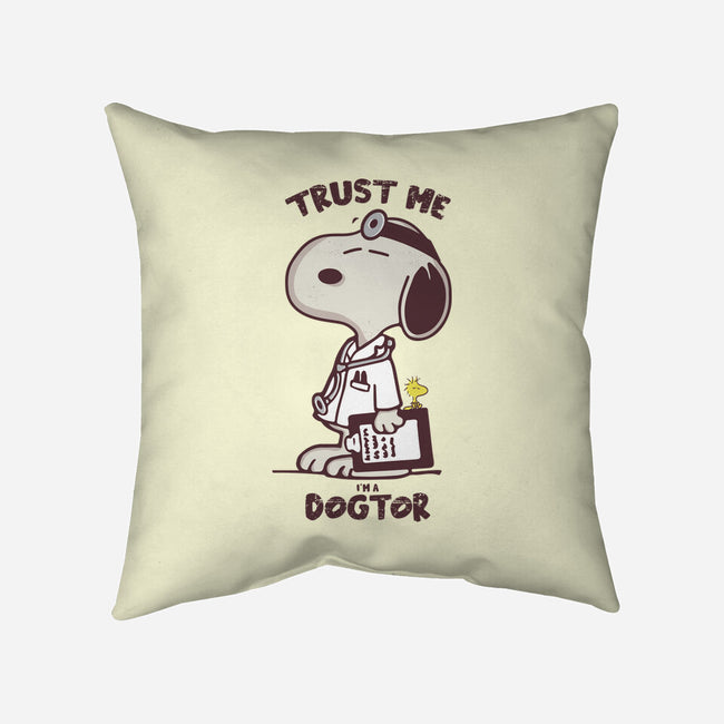 I'm A Dogtor-None-Removable Cover w Insert-Throw Pillow-turborat14