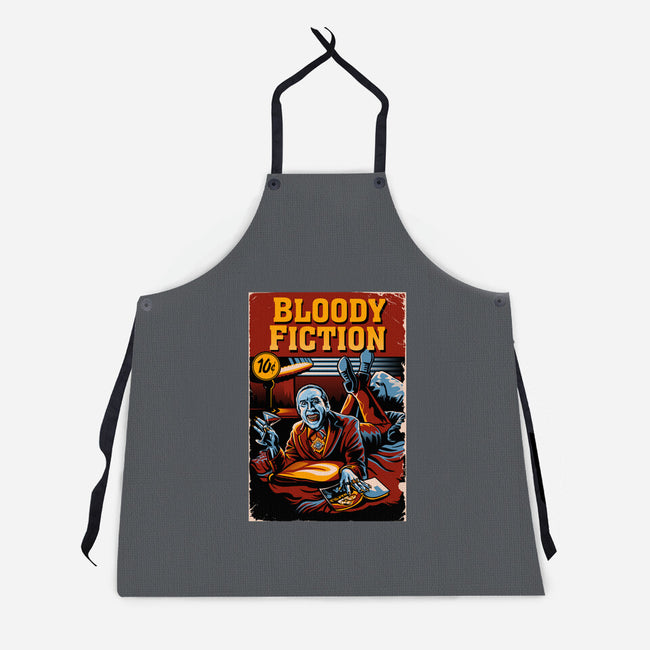 Bloody Fiction-Unisex-Kitchen-Apron-daobiwan