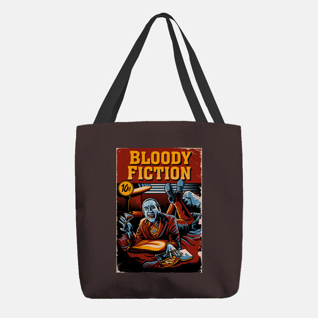 Bloody Fiction-None-Basic Tote-Bag-daobiwan