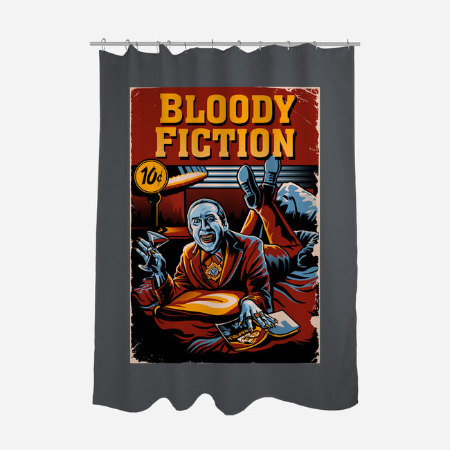 Bloody Fiction-None-Polyester-Shower Curtain-daobiwan