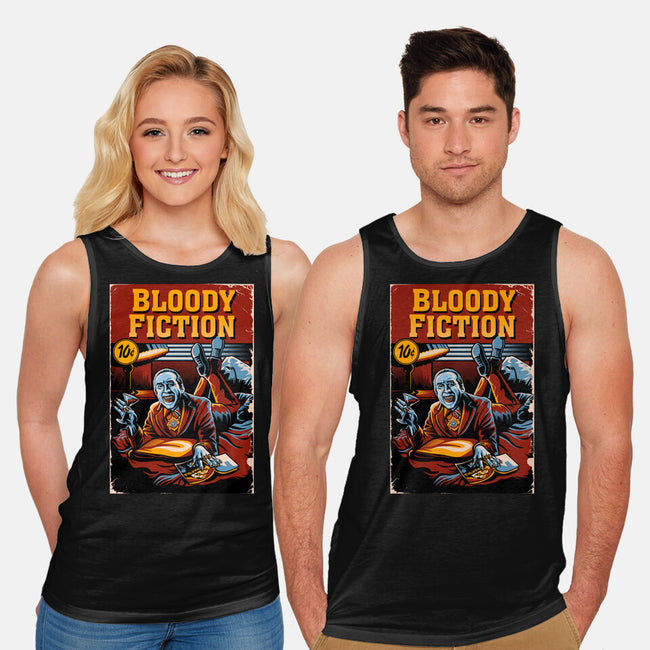 Bloody Fiction-Unisex-Basic-Tank-daobiwan