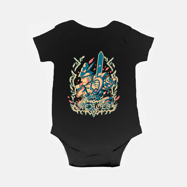 The Knights Of Pluto-Baby-Basic-Onesie-1Wing