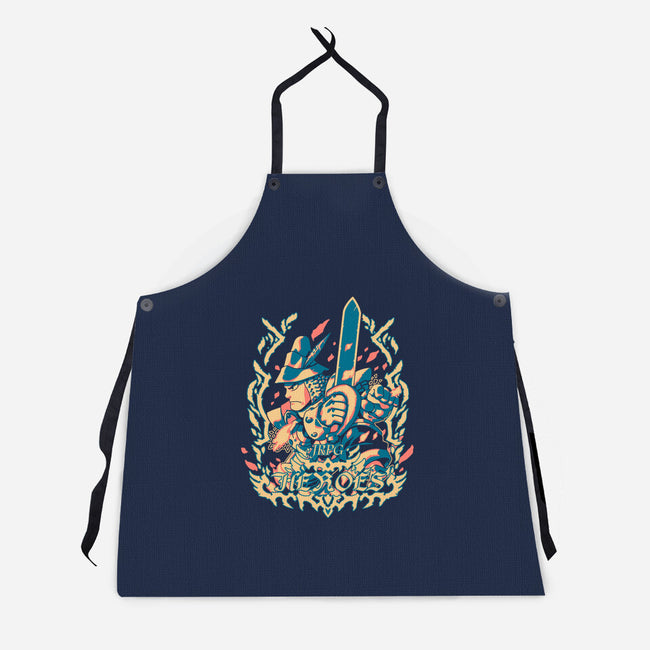 The Knights Of Pluto-Unisex-Kitchen-Apron-1Wing