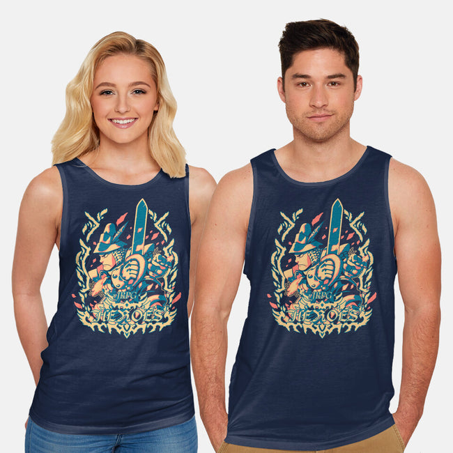 The Knights Of Pluto-Unisex-Basic-Tank-1Wing