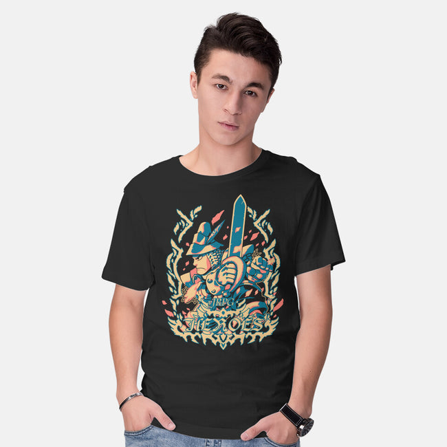 The Knights Of Pluto-Mens-Basic-Tee-1Wing