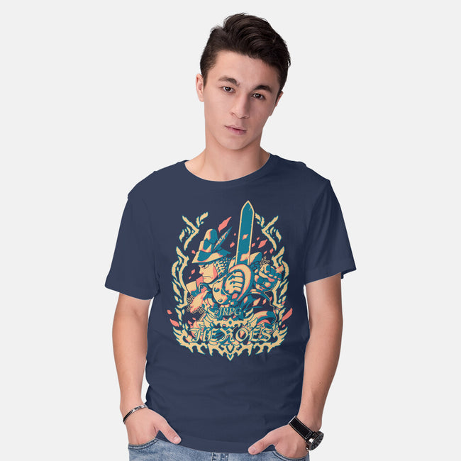The Knights Of Pluto-Mens-Basic-Tee-1Wing