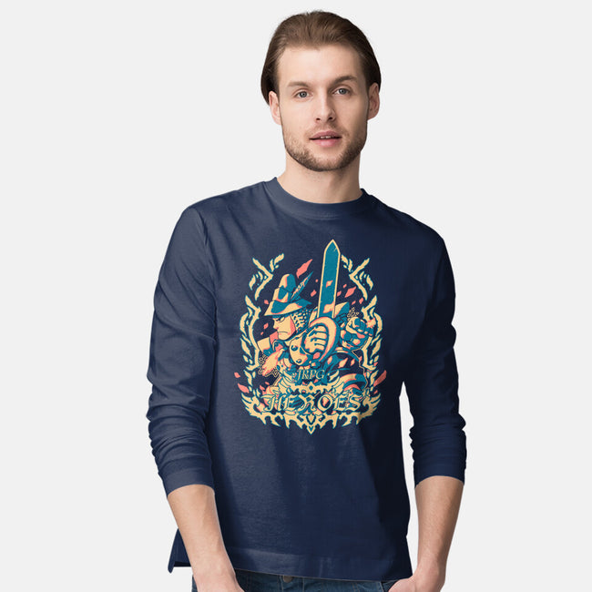 The Knights Of Pluto-Mens-Long Sleeved-Tee-1Wing