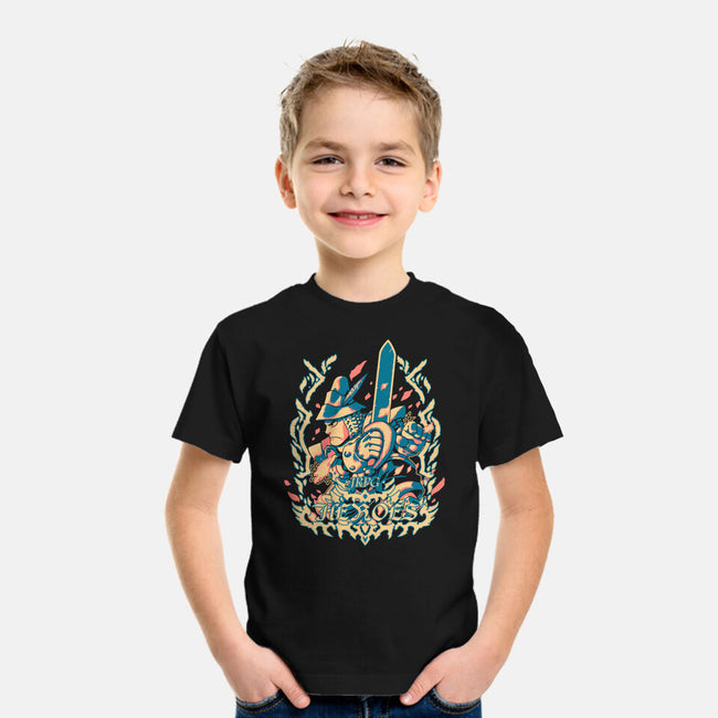 The Knights Of Pluto-Youth-Basic-Tee-1Wing
